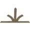 Ekena Millwork Richland Rough Sawn Timber Gable Bracket, Douglas Fir, 84"W x 56"H x 2"D x 6"F, 16/12 Pitch GBW084X56X0206RIC00RDF - alternate 2